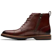 Clarks Aldwin Cap 26179733 7, Boots in Braun für Herren, Größe 43
