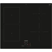 Siemens iQ500 EE611BPB5E, Schwarz, Integriert, 60 cm, Zonen-Induktionskochfeld, Glaskeramik, 4 Zone(n)