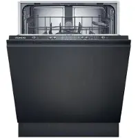 Siemens iQ100 SN615X07AF, Voll integriert, Standardgröße (60 cm), Schwarz, Tasten, LED, 1,75 m