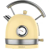 Cecotec ThermoSense 420, 1,8 l, 2200 W, Gelb, Edelstahl, Regelbare Temperatur, Überhitzungsschutz