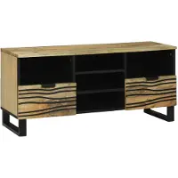 vidaXL TV-Einheiten 100 x 33 x 46 cm Natur Holzwerkstoff