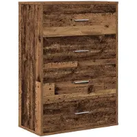 vidaXL Sideboard Altholz 60 x 31 x 84 cm Holzwerkstoff