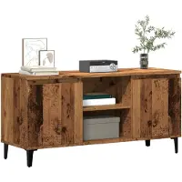 vidaXL TV-Schrank Altholz-Optik 102x35x50 cm Holzwerkstoff
