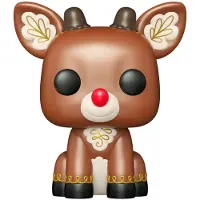 Funko POP! FK79945 - Rudolph mit der roten Nase POP! Movies Vinyl Figur Rudolph sitting 9 cm