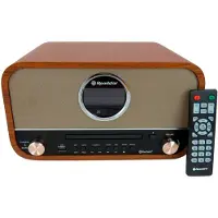 Roadstar Radio HRA-1782NBT mit FM RDS, CD, MP3, Bluetooth, USB, AUX-IN, 2x15W RMS, CD-Aufnahme, Fernbedienung