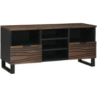vidaXL TV-Einheiten 100 x 33 x 46 cm Walnuss Holzwerkstoff