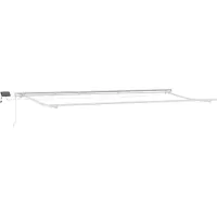 vidaXL Markisenrahmen Weiß 600 x 300 cm Aluminium