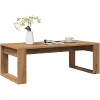 vidaXL Couchtisch Artisan-Eiche 102x50x35 cm Holzwerkstoff