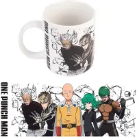 Grupo Erik Editores Erik - Kubek One Punch Man Heroes 350ml, oficjalny produkt premium do biura i domu