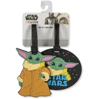 Peers Hardy Star Wars The Mandalorian Grogu Kofferaufkleber, 2 Stü ck