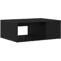 vidaXL Couchtisch Schwarz Eichen-Optik 90 x 67 x 33 cm Holzwerkstoff