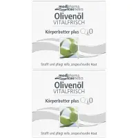Medipharma cosmetics Olivenöl Vitalfrisch Körperbutter 2x 2x200 ml Creme