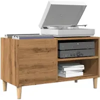 vidaXL Plattenschrank Artisan-Eiche 84,5x38x48 cm Holzwerkstoff