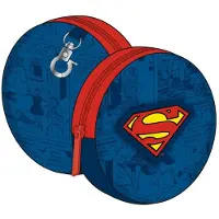 Superman 9x9x2 Cm Brieftasche Blau Blau One Size