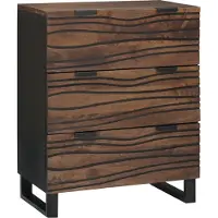 vidaXL Sideboard Braun 60 x 33.5 x 75 cm Massivholz Mango
