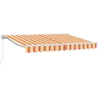 vidaXL Markisenrahmen Mehrfarbig 350 x 200 cm