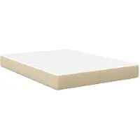 vidaXL Bettmatratze mit Matratze Salbei 140 x 200 cm Stoff