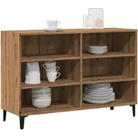 vidaXL Sideboard Artisan-Eiche 103,5x35x70 cm Holzwerkstoff