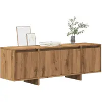 vidaXL TV-Schrank Artisan-Eiche 120x30x40,5 cm Holzwerkstoff