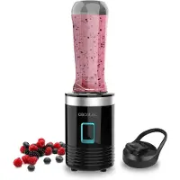 Cecotec 04395, Sport-Mixer, 0,6 l, 350 W, Schwarz