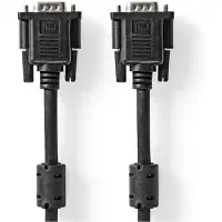 Ginza.se VGA-Kabel | VGA Stecker | VGA Stecker | Vernickelt | Maximale Auflösung: 1280x768 | 5.00 m | R