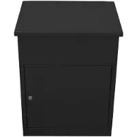 MonsterShop Paketkasten Schwarz