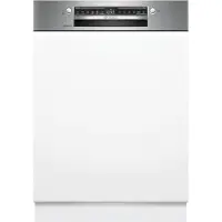Bosch Serie 6 SMI6ZCS10E, Halb integriert, Standardgröße (60 cm), Edelstahl, Tasten, 1,75 m, 1,65 m
