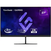 Viewsonic VX2758A-2K-PRO-3 (69 cm (27 Zoll), schwarz (matt), QHD, IPS, AMD FreeSync Premium, 240Hz Panel)