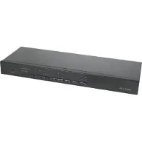 Exertis Connect USB- PS/2 KVM Switch, 8-port, mit OSD Menue, IP-ready erlaubt die Steuerung 8 lokaler Server mit...