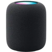 Apple HomePod, Siri, Zylinder, Schwarz, Stoff, Home app and HomeKit, Intercom transcriptions, Siri, Touch Accommodations, VoiceOver, Multi