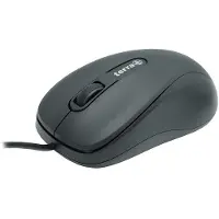 Wortmann AG Mouse 1500 Corded USB black 3-Tasten, symmetrisch, kabelgebunden, 1,80m