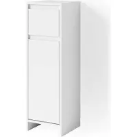 Vicco Midischrank Emma Weiß 30 x 95 cm, Model 31920