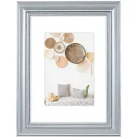 Hama Lobby, Glas, Polystyrol (PS), Silber, Einzelbilderrahmen, Tisch, Wand, 20 x 28 cm, Rechteckig