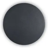 Ideal Lux Moderne Wandleuchte Abdeckung Aluminium Schwarz Led 11W 3000K Warmes Licht D20Cm