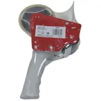 Con-P Packbandabroller B22301, mit Bremse, bis 50mm x 66m Packbänder, inkl. 1 Rolle