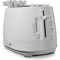 De'Longhi De’Longhi CTLAP2203.W, 2 Scheibe(n), Weiß, Tasten, Niveau, 550 W, 180 mm, 300 mm