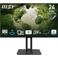 MSI Pro MP245PG, 60,5 cm (23.8"), 1920 x 1080 Pixel, Full HD, LCD, 4 ms, Schwarz