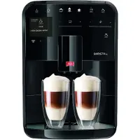 Melitta Barista SE, Espressomaschine, Gemahlener Kaffee, Eingebautes Mahlwerk, 1450 W, Schwarz