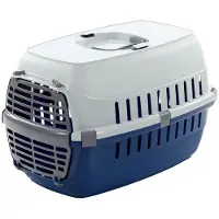 PETSFIRST Transportkäfig Noah Grau