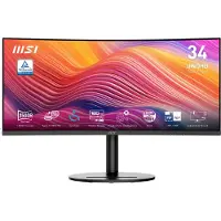MSI Modern MD342CQP, 86,4 cm (34"), 3440 x 1440 Pixel, UltraWide Quad HD, LCD, 4 ms, Schwarz