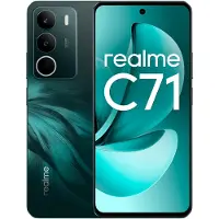 Realme C71 Grün Smartphones, 6,67‑Zoll‑Display (HD+ 120Hz), Globales Unlock, Massivbatterie 6300 mAh &amp; 45 W Schnellladen, (6 GB + 128 GB)