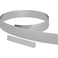 vidaXL Raseneinfassung 4 Stk. 450 x 0,05 x 10 cm Verzinkter Stahl