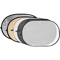 Godox 5-in-1-Weichgold, Silber, Schwarz, Weiß, Transparent - 100 x 150 cm