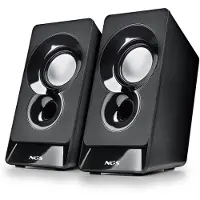 NGS SB 210, 2.0 Kanäle, Kabelgebunden, 6 W, 100 - 18000 Hz, Schwarz