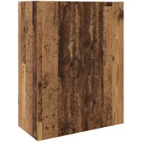 vidaXL Wandschrank Altholz 69,5 x 34 x 90 cm Holzwerkstoff