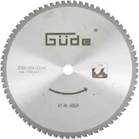 Güde Metallkreissägeblatt 350 mm T