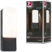 Paulmann Bonnie Außenwandleuchte SWR Anthrazit - , Bonnie, Schwarz, Aluminium