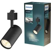 Philips Zilo Schienenleuchte, GU10, LED, 220-240 V, Schwarz