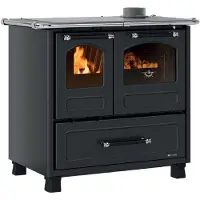 La Nordica Scheitholzherd | FAMILY 4.5 | 7,5 kW | Weiß