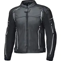 Held Torver Top Motorrad Lederjacke, schwarz/weiß, 62